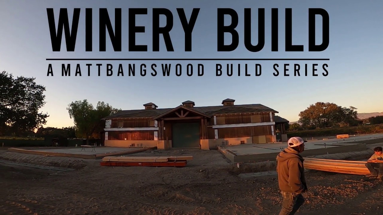 Winery Build: 4 Guys, 6 Weeks, 4,500 SF..