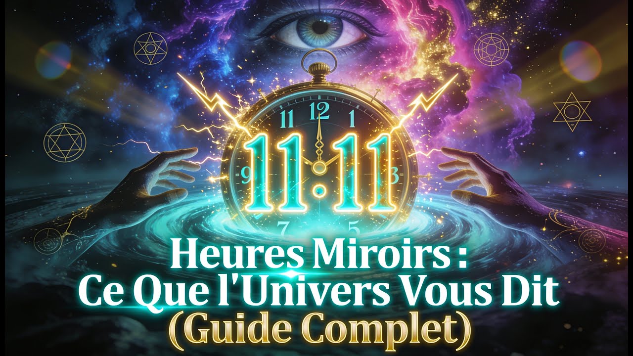 ⏰ Heures Miroirs : Ce Que l'Univers Vous Dit (Guide Complet)