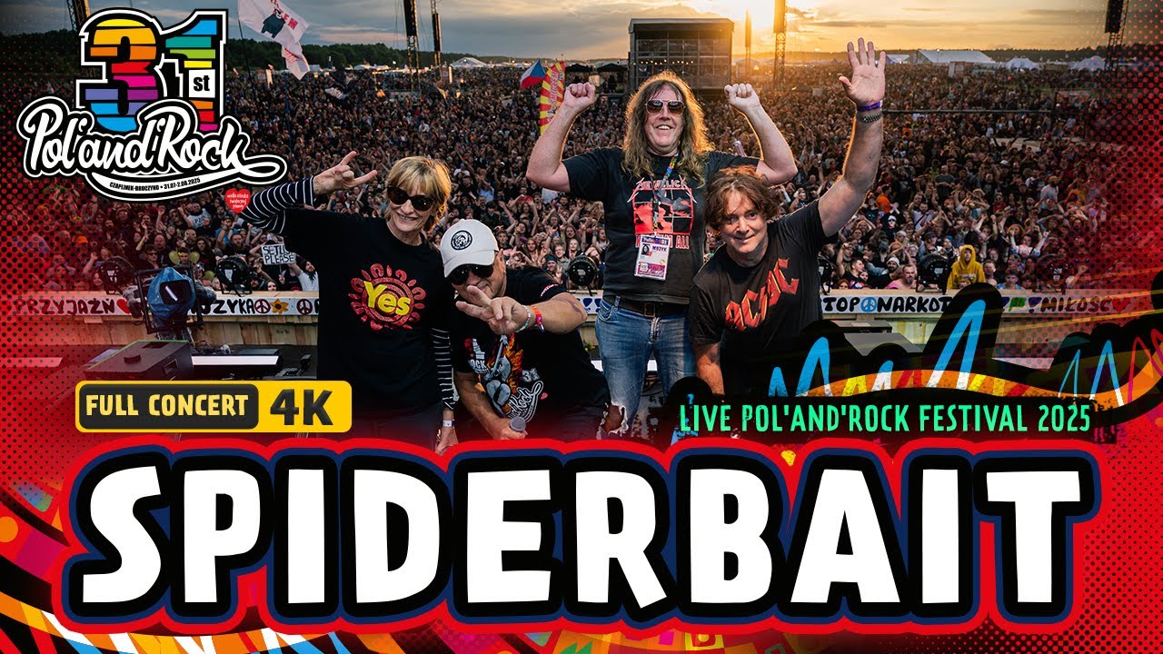 Spiderbait LIVE Pol'and'Rock Festival 2025 (FULL CONCERT 4k)