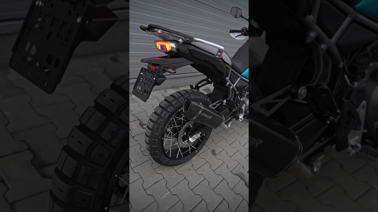 2024 CFMoto 450 MT - Full Dominator HP6 Sound 🔥#dominatorexhaust #cfmoto #450mt