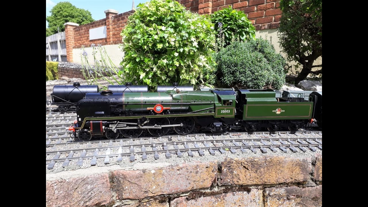 REBUILT MERCHANT NAVY SUFFERS A WHEEL SLIP !