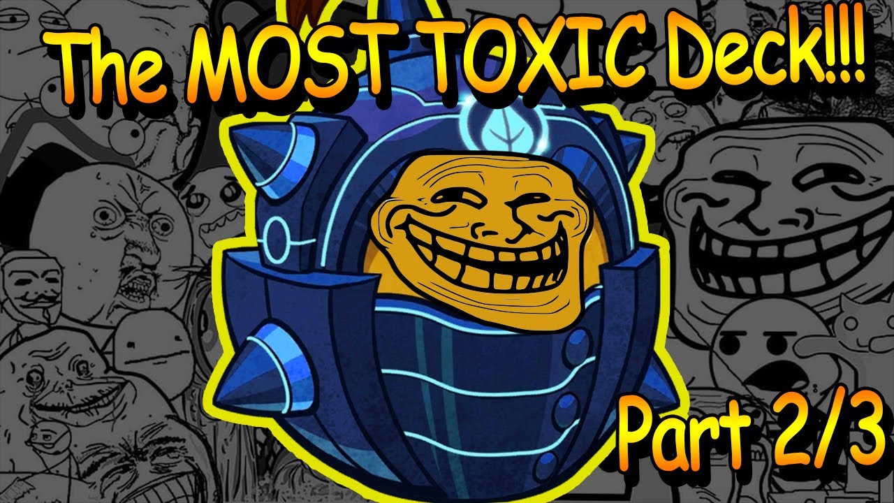 Part 2 This Is The MOST TOXIC DECK I Ever Seen!!! ♣ PvZ Heroes