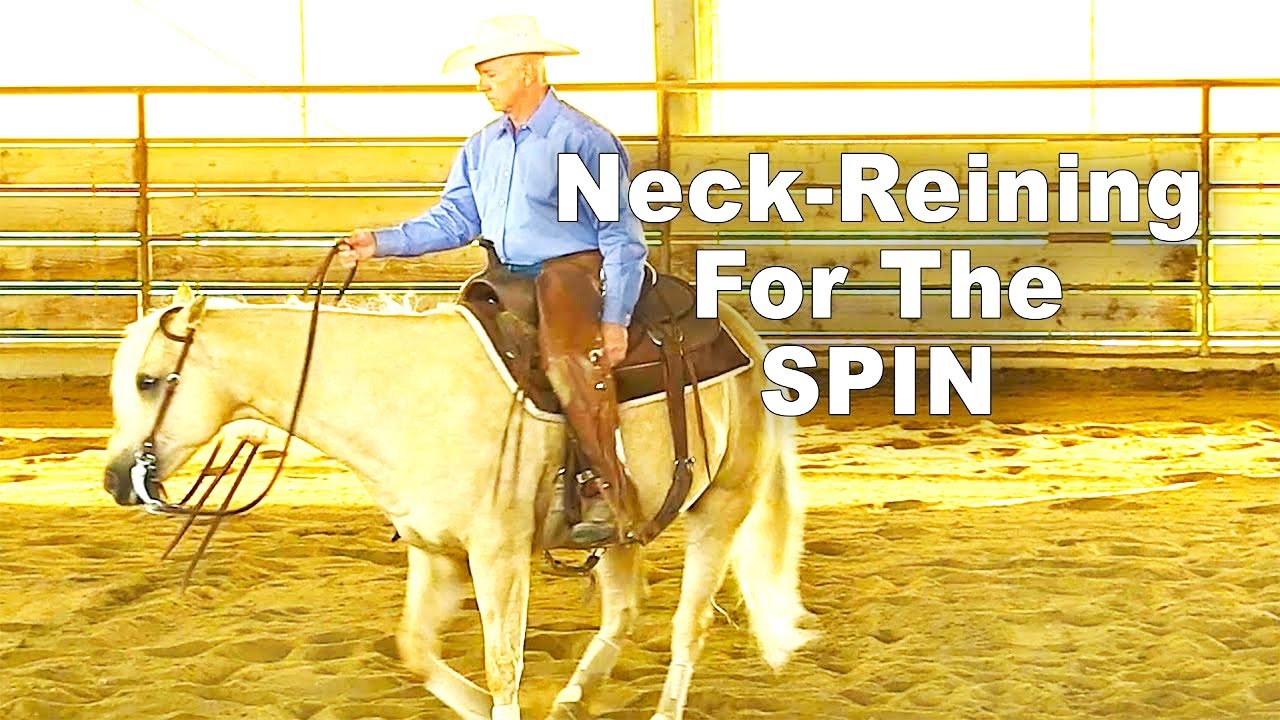 How To Neck-Rein Your Horse For Turns & Spins - Western Riding, Reining, Reined Cow Horse