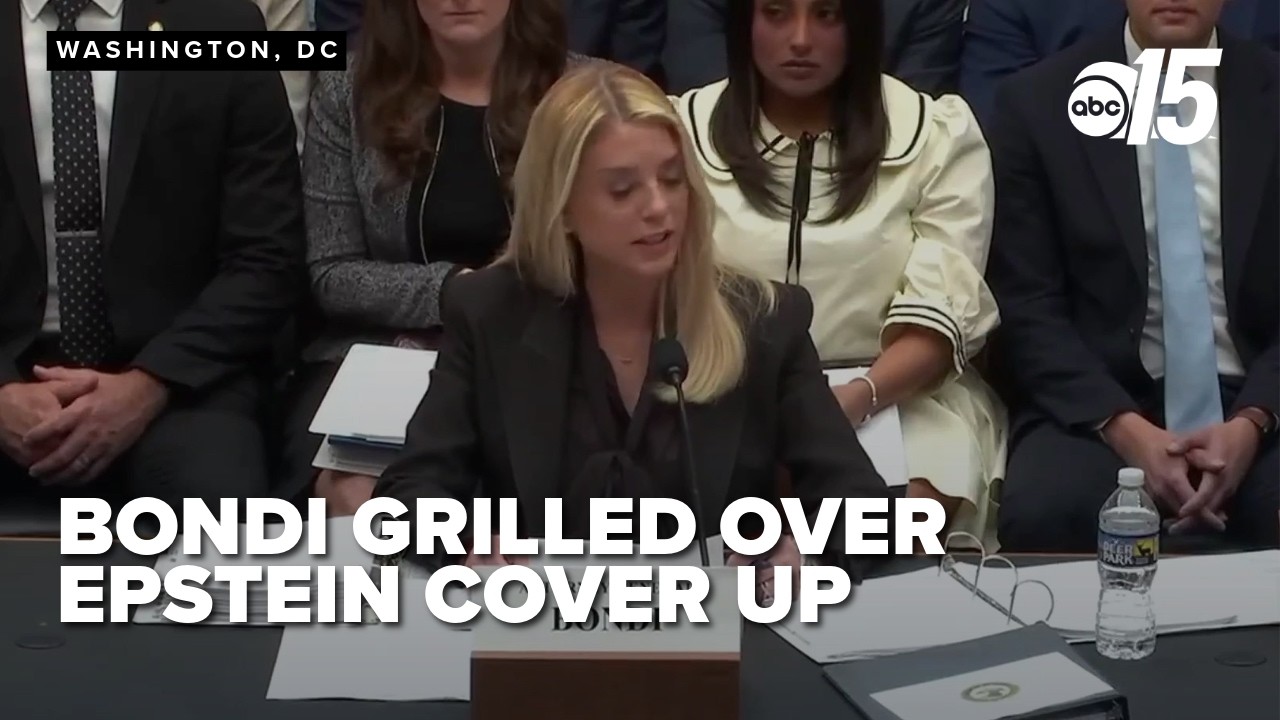 Pam Bondi faces questions on Epstein files release in tense House Judiciary Committee hearing