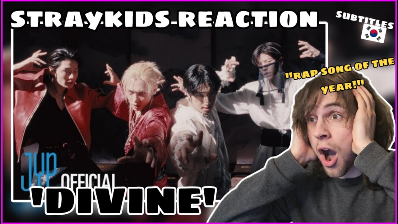 REACTING to STRAY KIDS - 'DIVINE' (NEW SONG) 신선놀음 Blind Reaction