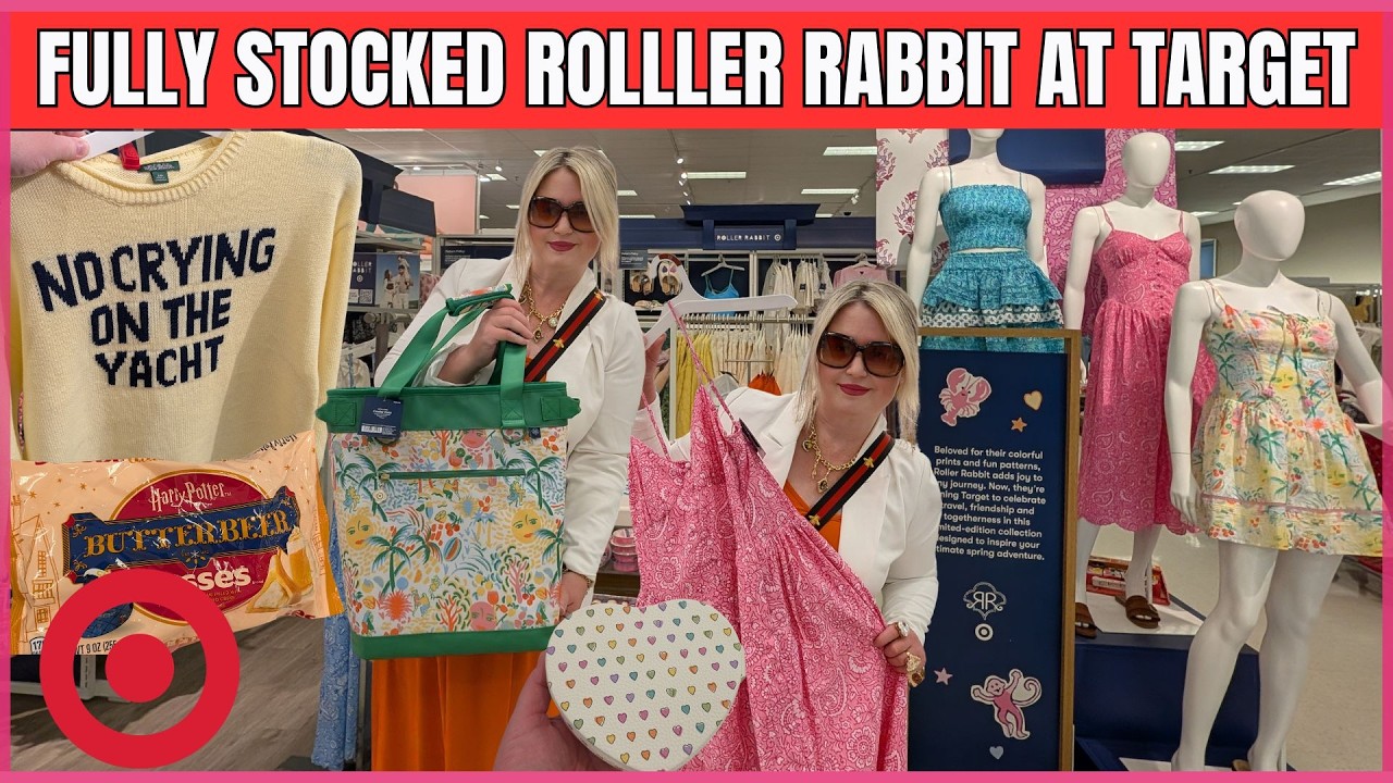 В магазине Target представлен полный ассортимент товаров Roller Rabbit и весенних новинок | Обзор...