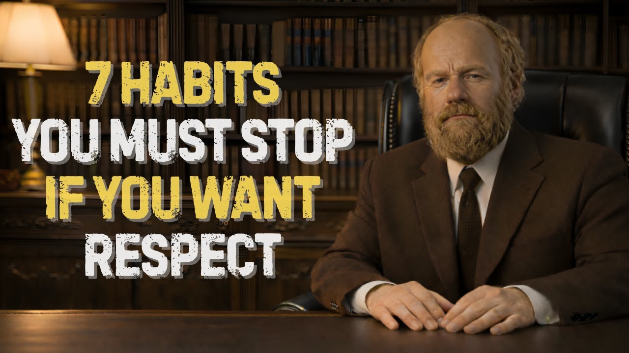 7 Habits You MUST Stop If You Want Respect | Stoic Philosophy