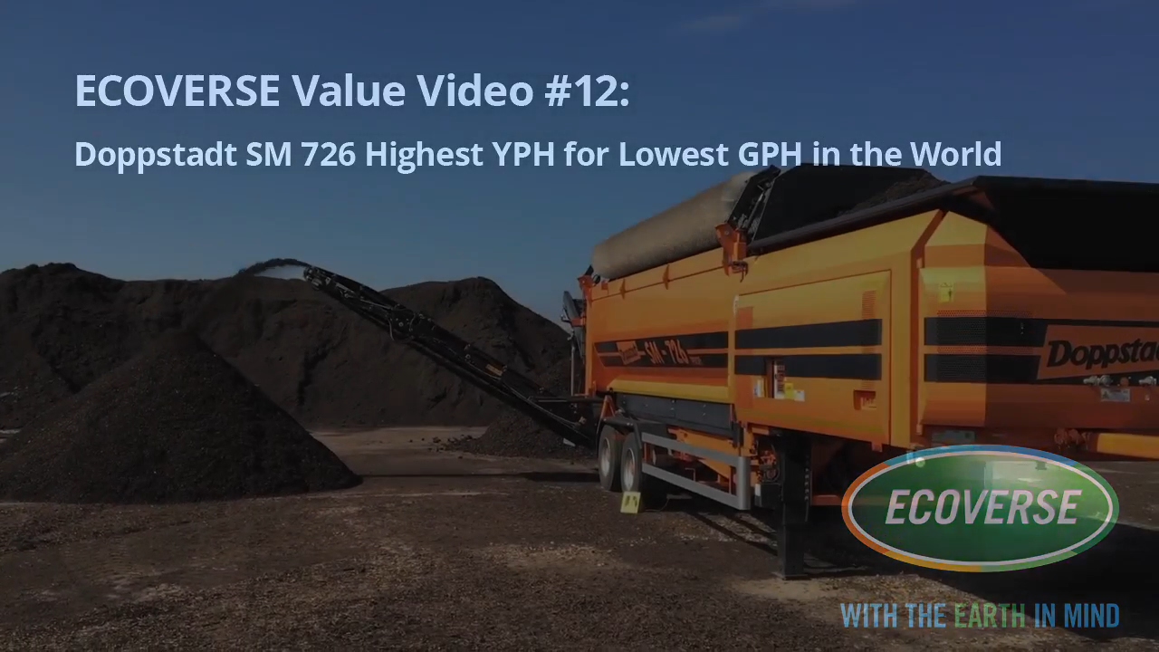 Value Video #12&mdash;Doppstadt SM 726 Highest YPH for Lowest GPH in the World