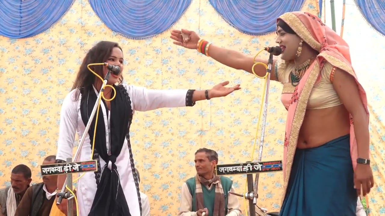 प्रशांत डांसर और लेडीज डांसर  में गजल कंपटीशन Prashant dancer ki gazal