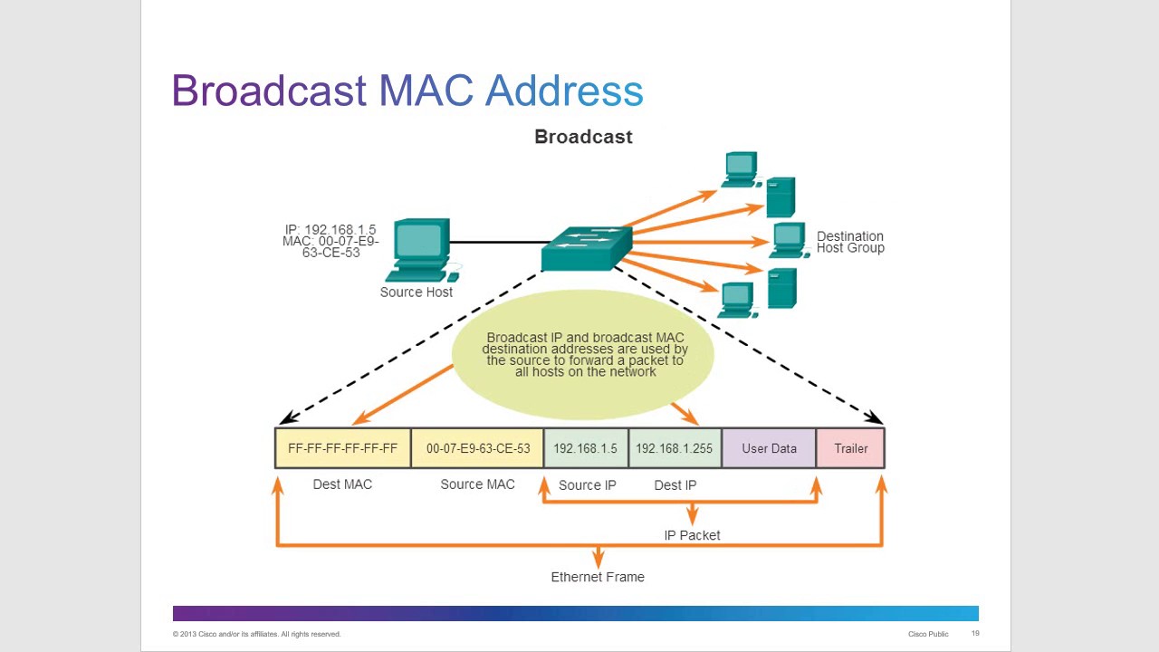 CCNA 1, Chapter 5: Ethernet