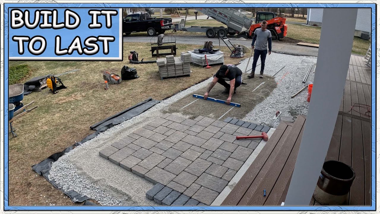 Screed & Lay a Paver Walkway Like a Pro