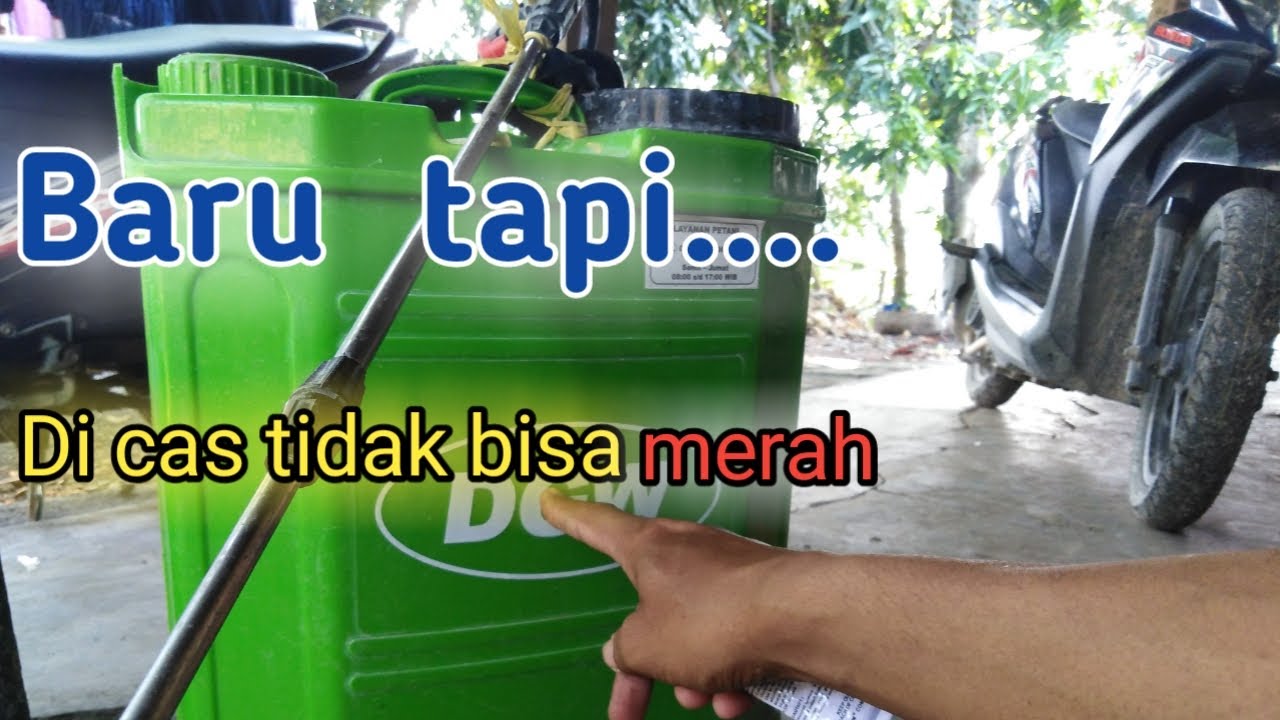 tangki baru tidak bisa ngecas