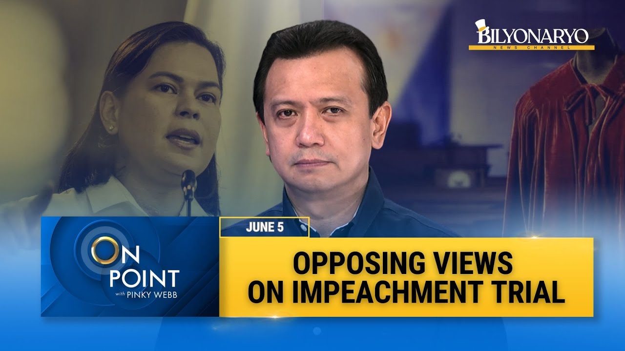 On Point: Trillanes Calls for Impeachment Trial to End VP Sara Duterte’s Political Career!
