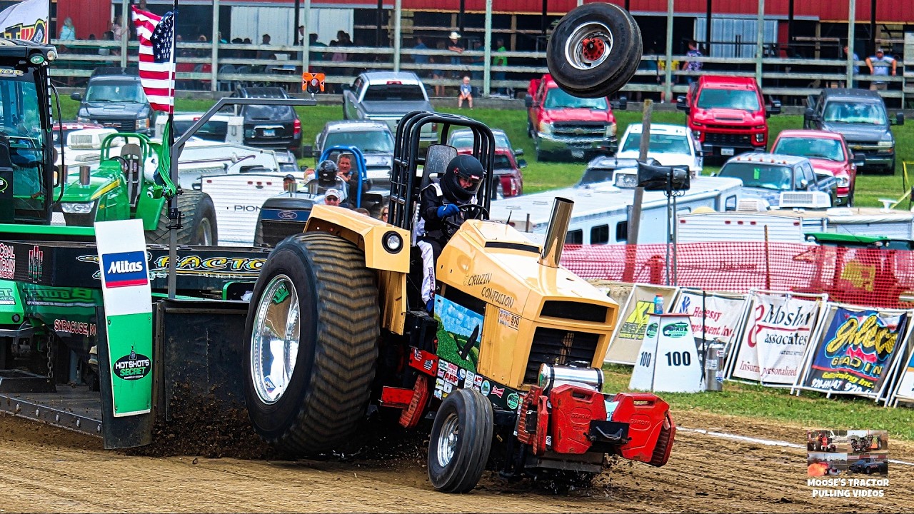 Truck & Tractor Pulling Wild Rides, Wrecks, and FIRES! 2025 Compilation.