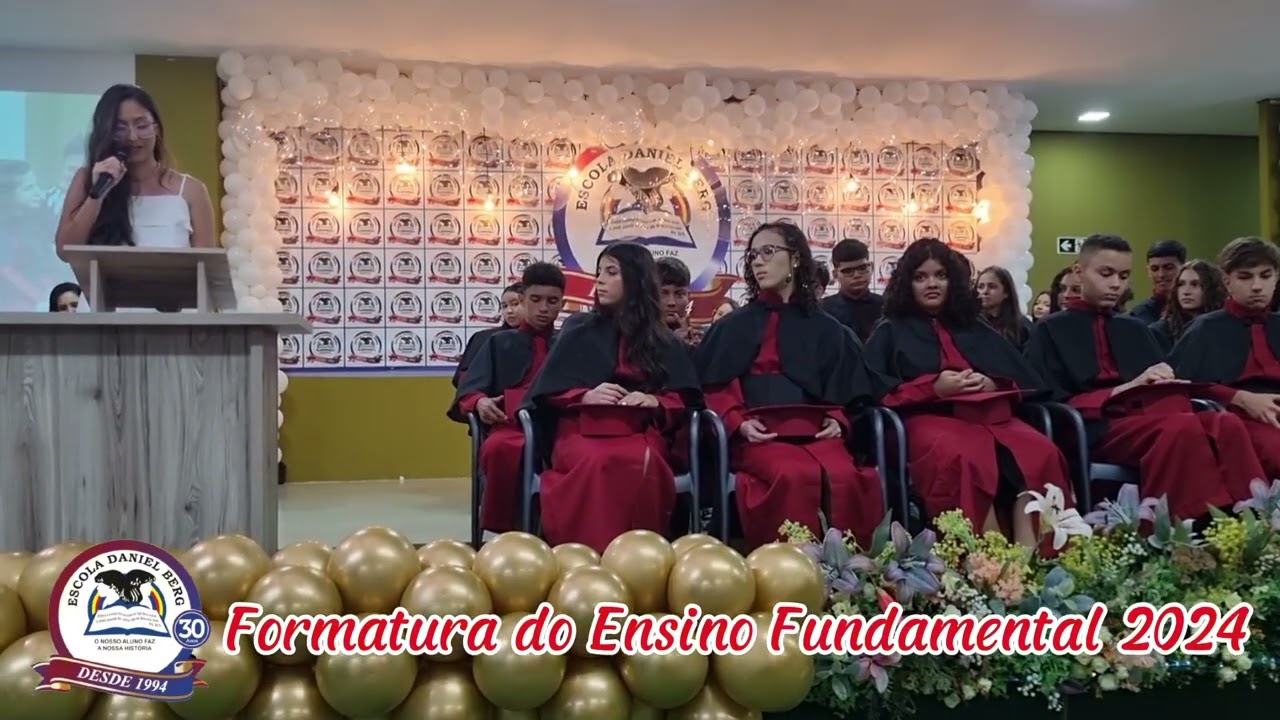 Discurso da madrinha da turma do 9° Ano, Daniela Torrejón
