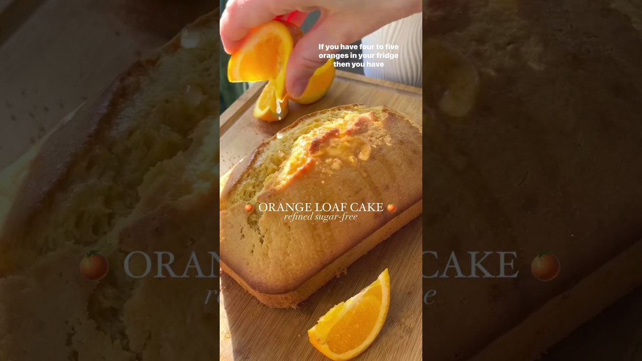 No Refined Sugar: All Zest: This Healthy Orange Cake Rocks!