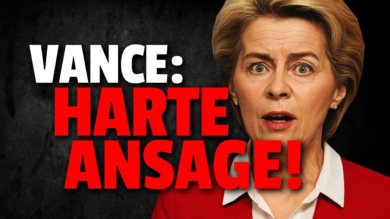 💥JD Vance ZERSCHMETTERT EU und Deutschland: Wir haben es selbst verschuldet!