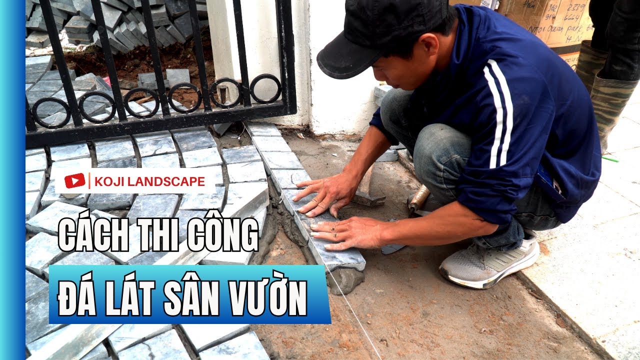 Hướng Dẫn Lát Đá Sân Vườn Bao Đẹp