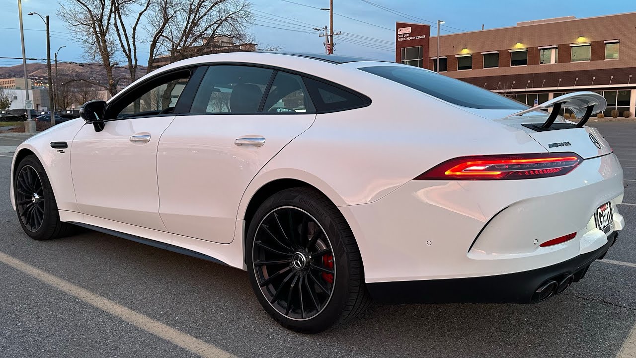 2026 Mercedes-AMG GT 53 4-door Coupe POV Test Drive