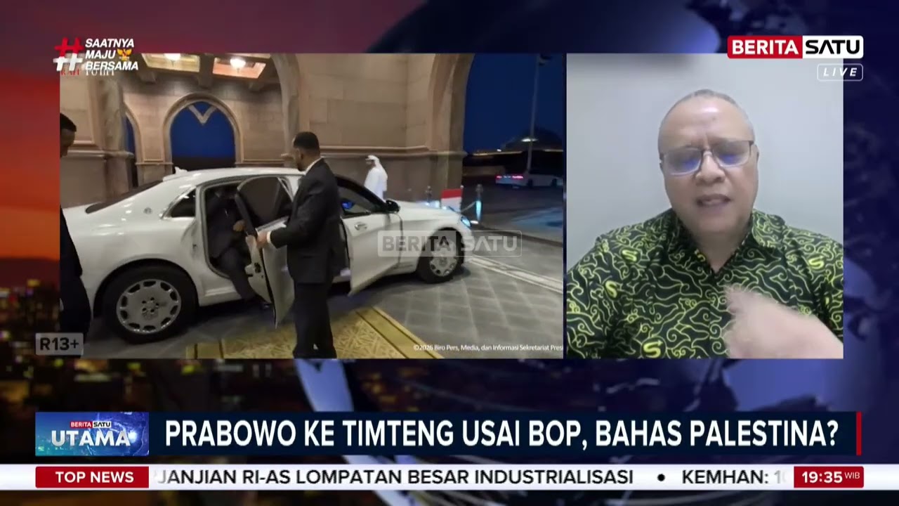 Kunjungan Prabowo ke Timteng Usai BoP, Bahas Palestina? | Beritasatu Utama,