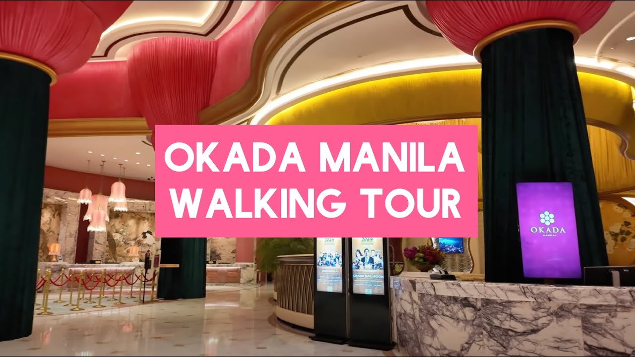 Okada Manila - Walking Tour - 4K [Pearl Wing to Coral Wing]