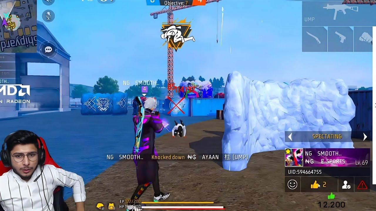 SMOOTH444🖥️ VS TAGARU YT🖥️ | NG 1 VS NG 2😱 | NONSTOP GAMING LIVE STREAM 🔴 | FREE FIRE INDIA 🇮🇳
