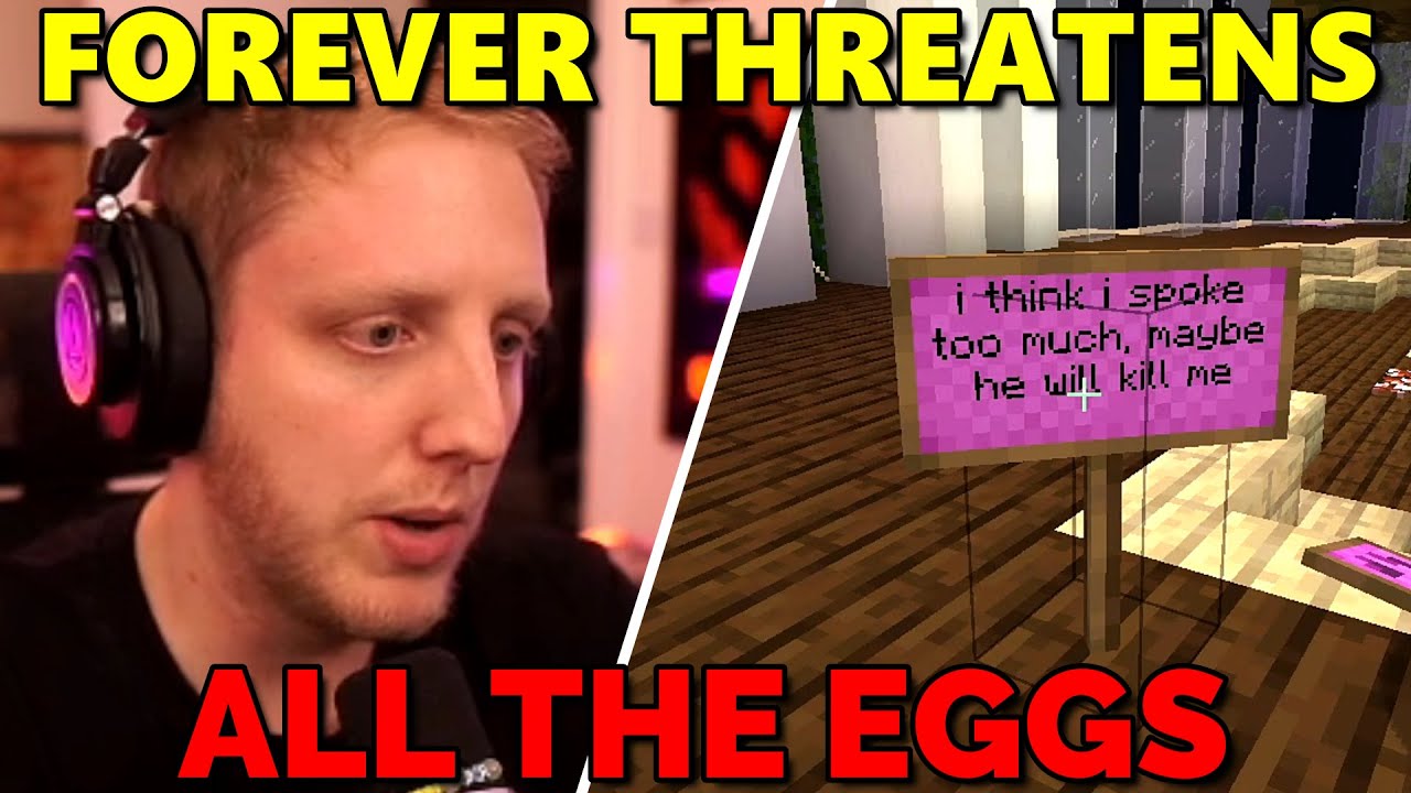 Philza Reacts to Tallulah & the eggs Being Kidnapped By FOREVER on QSMP Minecraft
