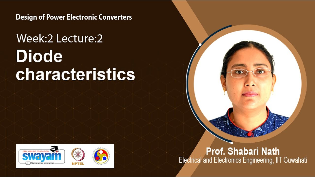 Lec 10: Diode characteristics