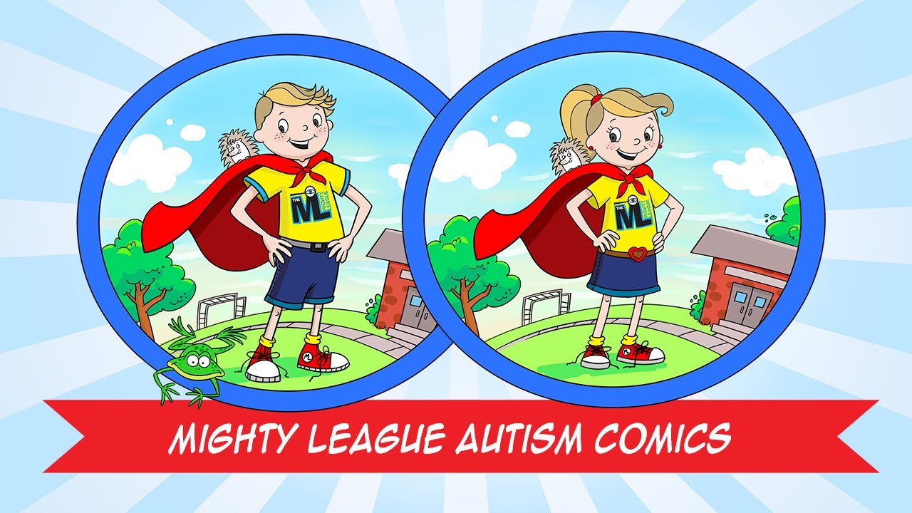 Autistic Character Comic: Mighty League 1 | Bullying and Friendship