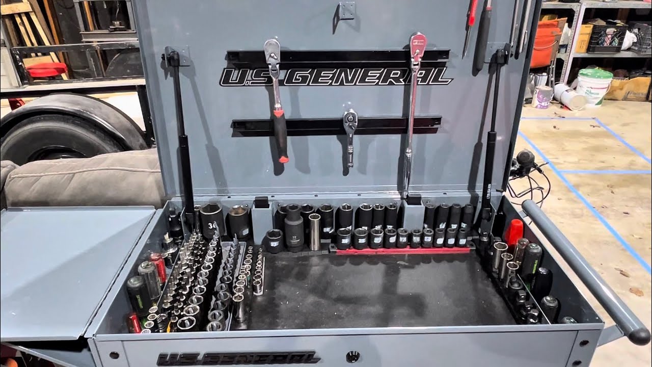 US General Tool Cart tour