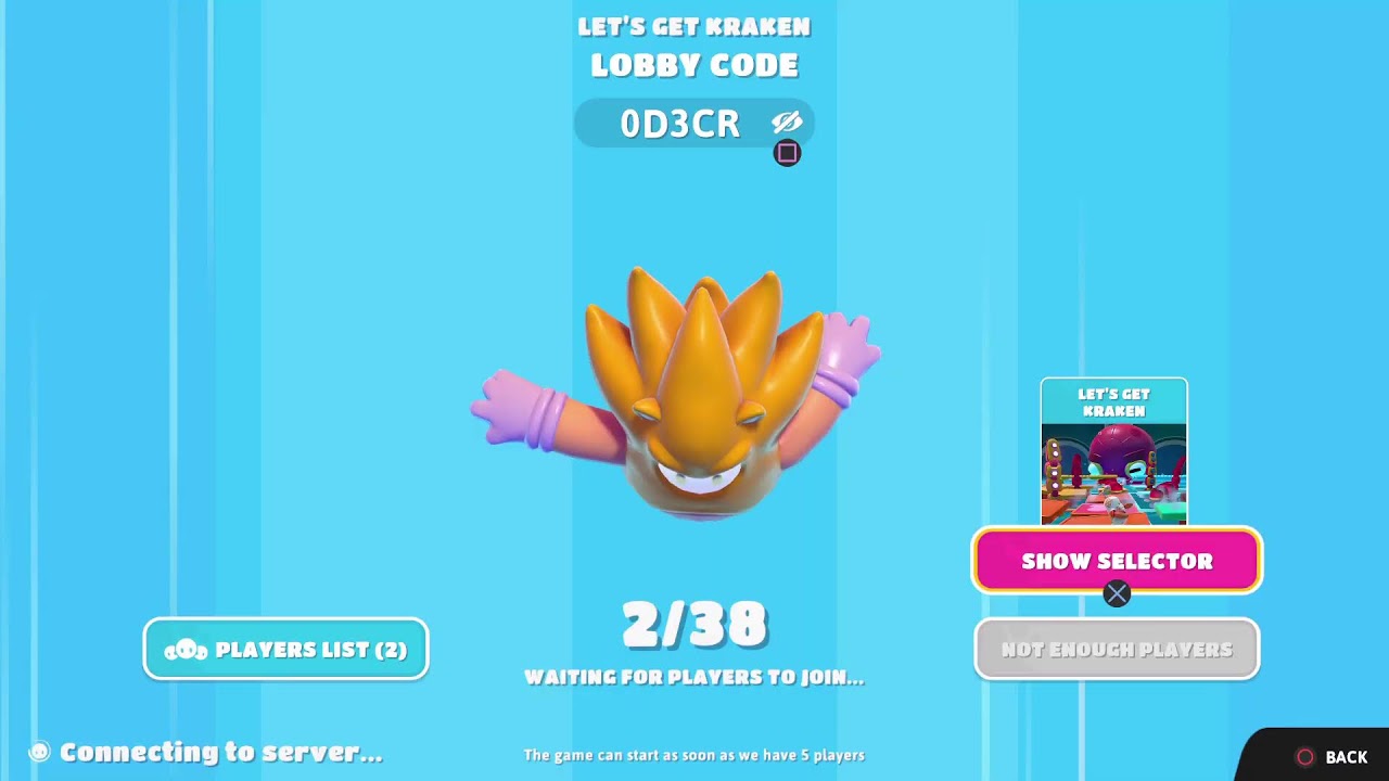 Fall guys Customs Kraken Only With My NEW SUPER SONIC SKIN