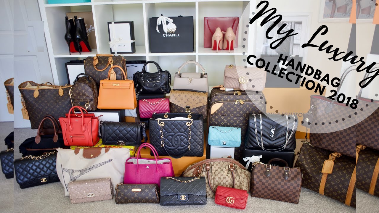 MY $150,000 LUXURY HANDBAG COLLECTION OF 2018 | Jerusha Couture