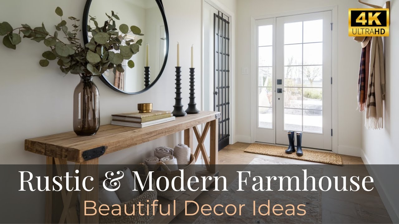 Farmhouse Home Decor Inspiration | Beautiful Rustic & Modern Ideas for Every Room
