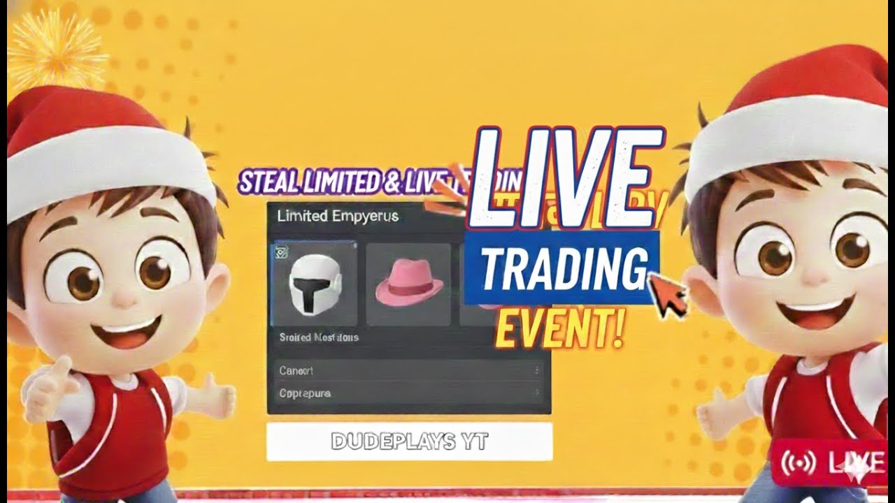 !ROBLOX LIVE TRADING! 💎 STEAL LIMITEDS & NEW YEAR FUN 🥳 