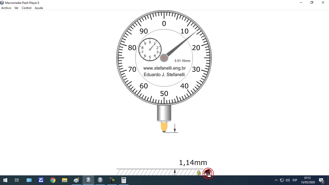 LECTURA DE RELOJ  COMPARADOR