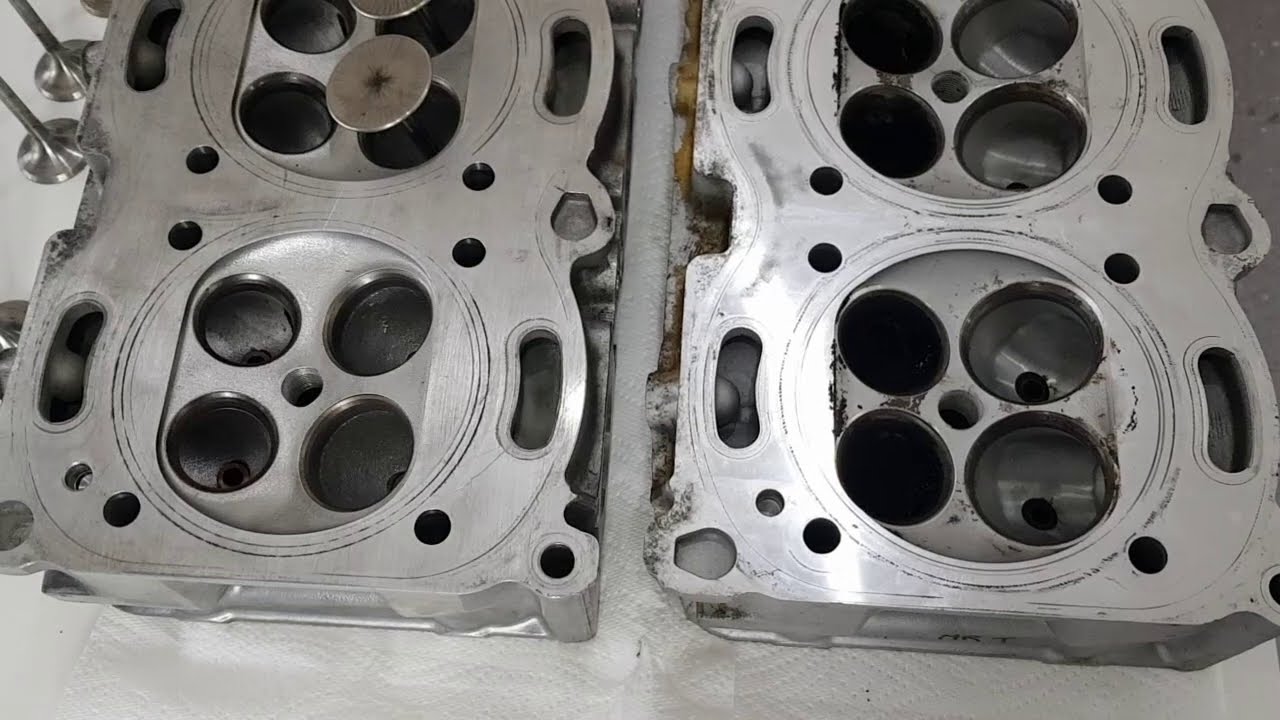 Porsche 996 GT3 and Turbo cylinder head comparison