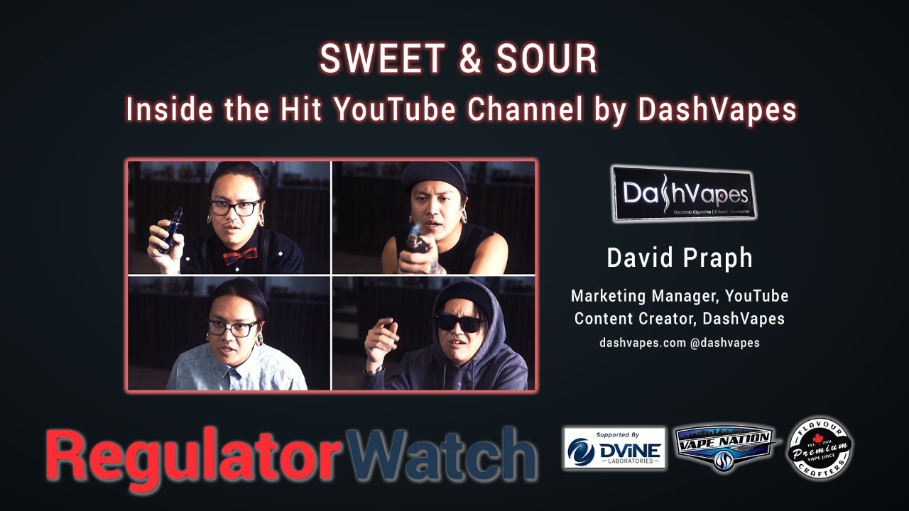 SWEET & SOUR | Inside the Hit YouTube Channel by DashVapes | RegWatch (Live)