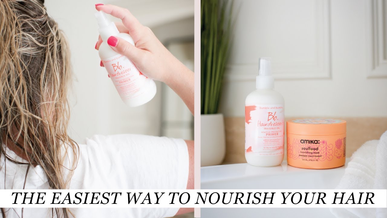 The Easiest Way to Nourish Your Hair