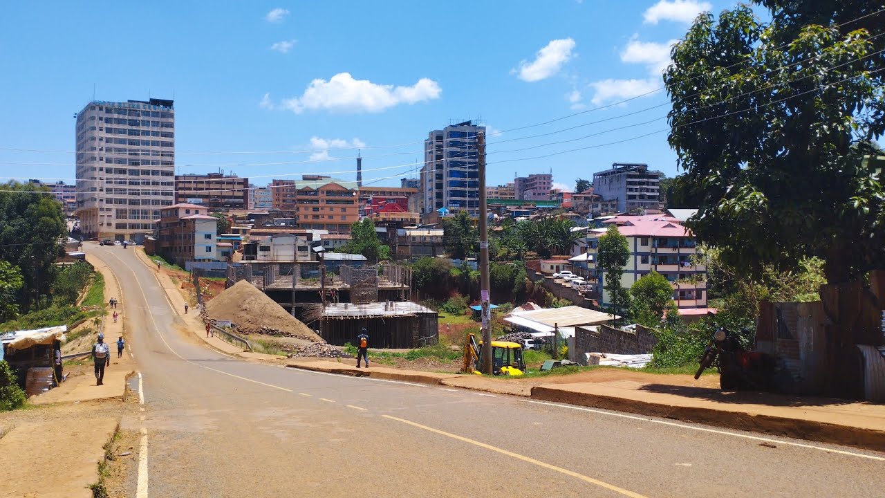 Kisii County,Street tour in Kisii town 