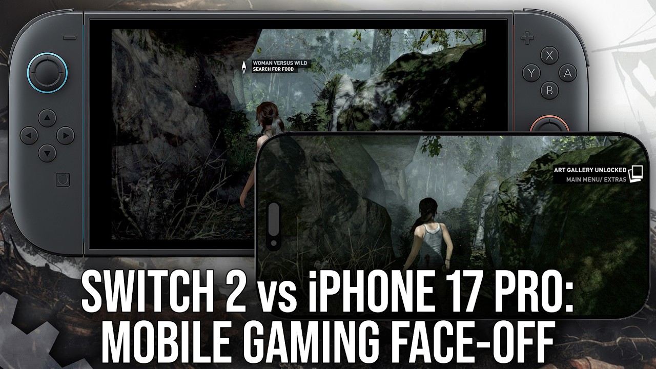 Switch 2 vs iPhone Pro 17 - Mobile Gaming Performance Head-To-Head