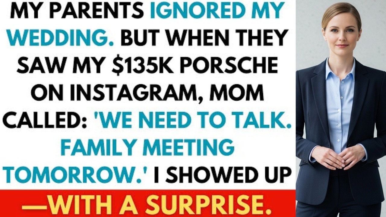 My Parents Skipped My Wedding—Then My $135,000 Porsche Got Their Attention