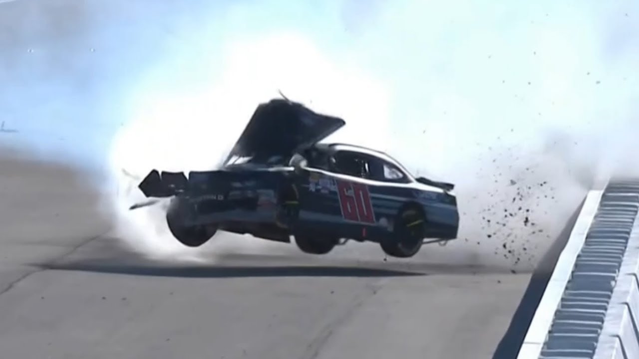 Nascar - Las Vegas - 2018 - Crash Compilation