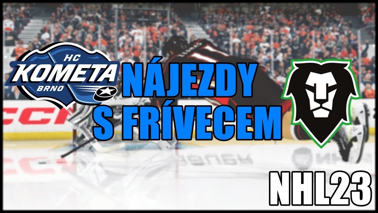 HC KOMETA BRNO VS BK MLADÁ BOLESLAV |NÁJEZDY S FRÍVECEM|NHL23|PS5
