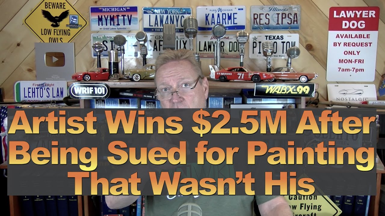Artist Wins $2.5M After Being Sued Over Painting That Wasn't His