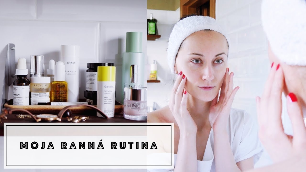 Moja ranná pleťová rutina | TinaNaté