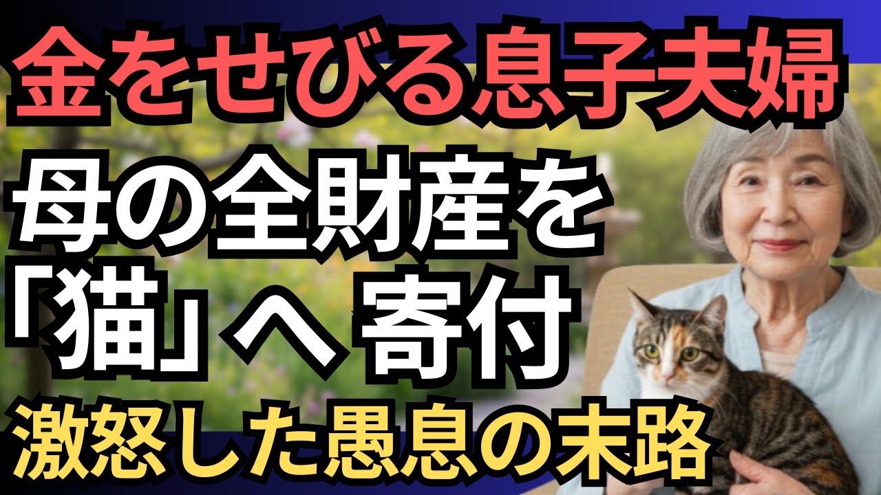 【実話】「母さん今月も少し足りなくてさ…」会うたびに金の無心をしてくる息子夫婦に喝！憤り、慌てふためく愚息はどう生きるのか・・・