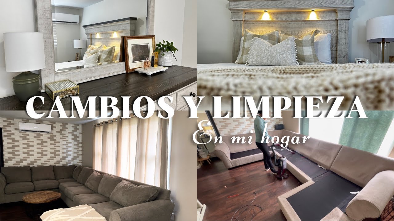 LIMPIEZA Y CAMBIOS EN MI CASITA 🏡❤️| LIMPIEZA POR ZONAS SIN ESTRÉS 🧘‍♀️| MOTIVATE A LIMPIAR