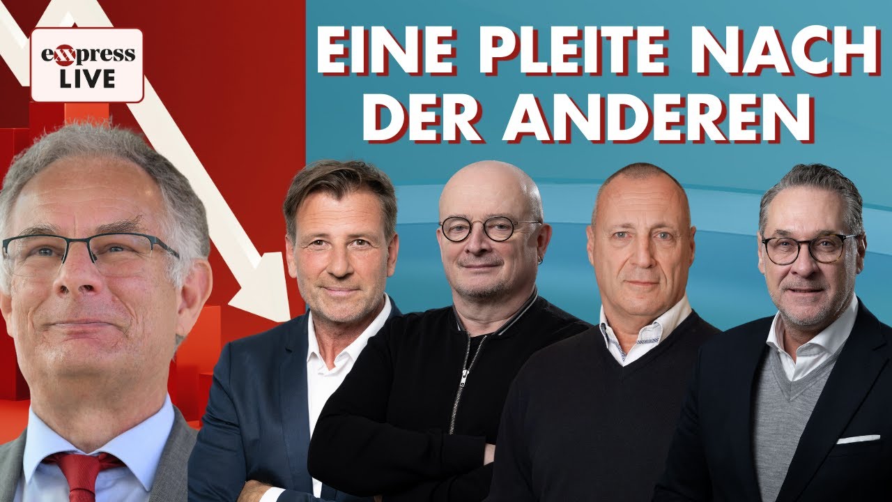 Marterbauer verweigert Entlastungen: Insolvenzwelle rollt weiter | exxpress live am 14. Jänner 2026