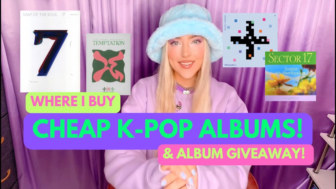 Where I Buy CHEAP K-POP ALBUMS! (& Album GIVEAWAY!)