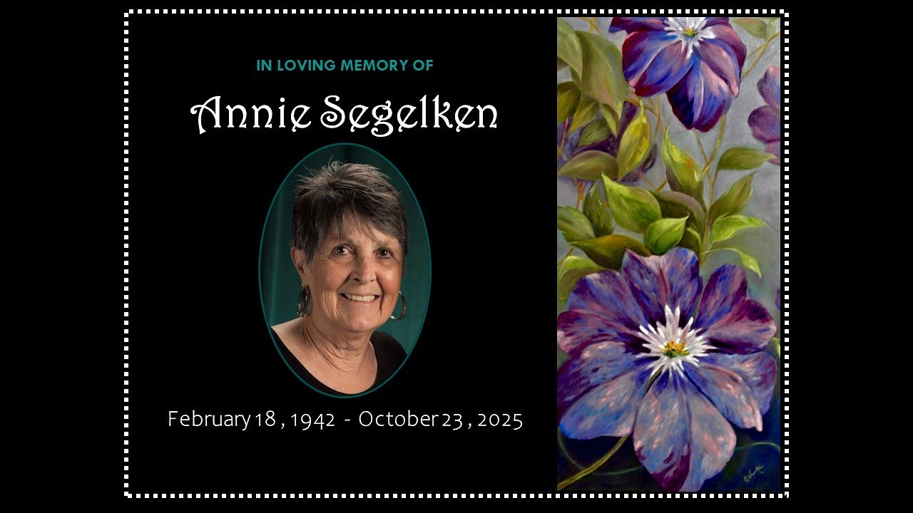 Memorial Service for Annie Segelken